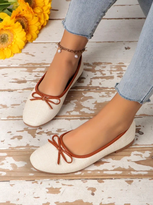 Royalfashion жіночі балетки з блискітками та бантом Aramie