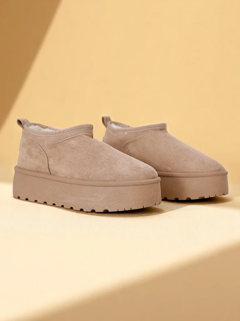 Royalfashion Dámské krátké boty a'la snow boots Ozozi