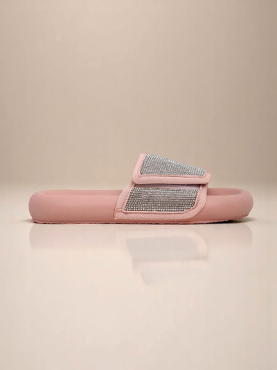 Royalfashion Dámské pantofle na ploché podrážce Sparkle Step