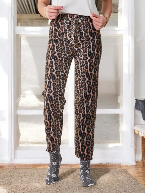 Royalfashion Котонові Різдвяні Жіночі Піжамні Штани в Картатий Малюнок