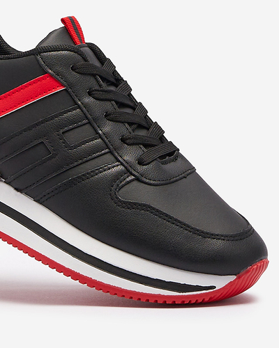 Černá dámská sportovní obuv na platformě Ajiha - Obuv