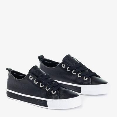 Dámské černé tenisky Zuta - Obuv