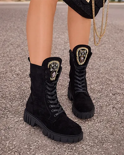 Royalfashion Dámské vysoké boty Suboo bagger