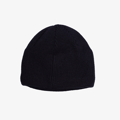 Чорна чоловіча утеплена шапка