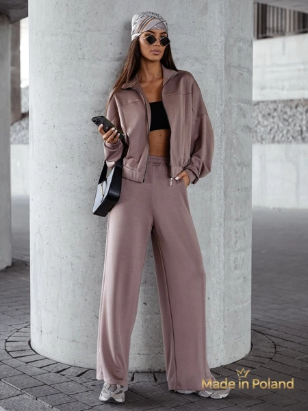 Viskózová dámská tepláková souprava Long Waves