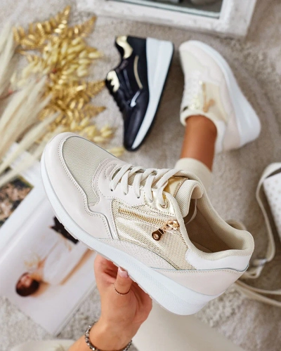 Royalfashion Dámské sportovní tenisky na kočičí kůži Nentas