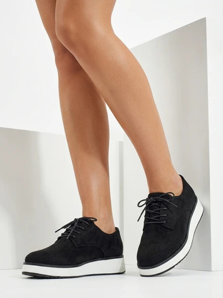 Royalfashion Dámské šněrovací polobotky Gori