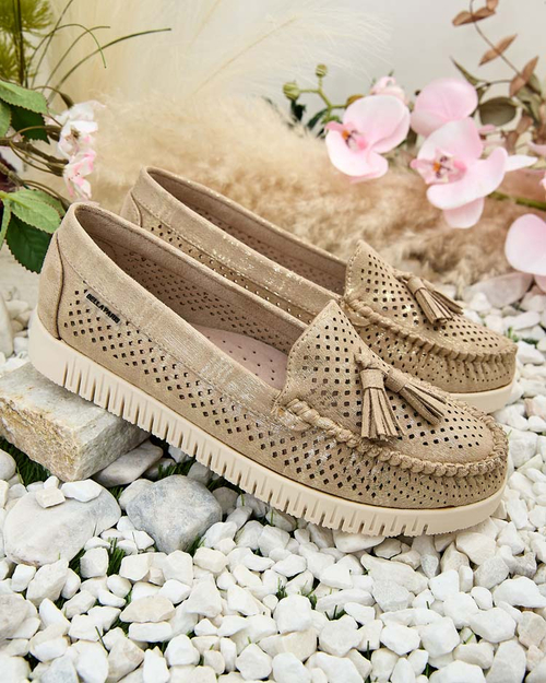 Royalfashion Жіночі ажурні мокасини Molaffa