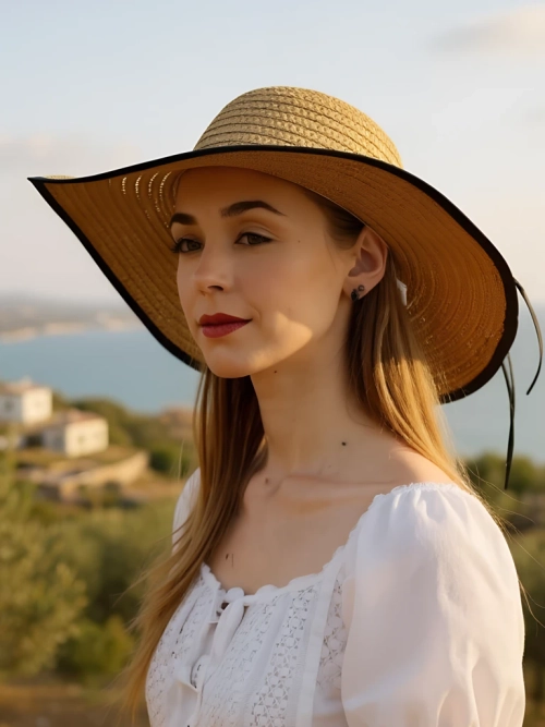 Royalfashion Жіночий солом’яний капелюх Fiora