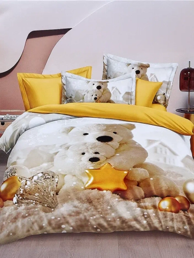 Royalfashion Vánoční povlečení 160x200 set 3-dílný