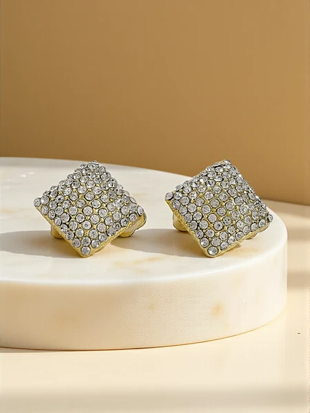 Royalfashion Klipsové dámské náušnice se zirkony