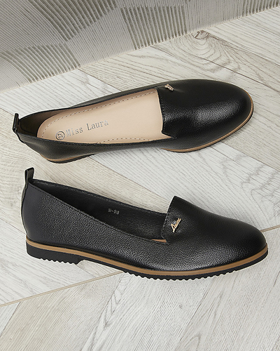 Чорні жіночі мокасини Riorica- Footwear