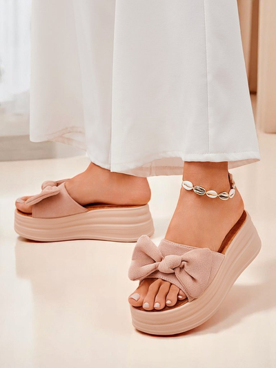 Royalfashion Dámské pantofle na platformě Givan