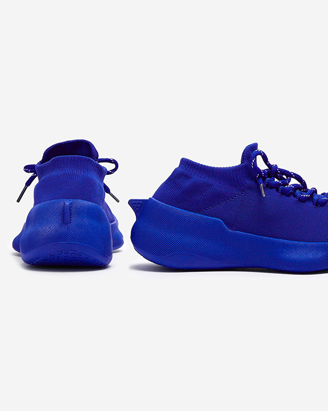 Cobaltová dámská sportovní obuv se šněrováním Oteva - Obuv