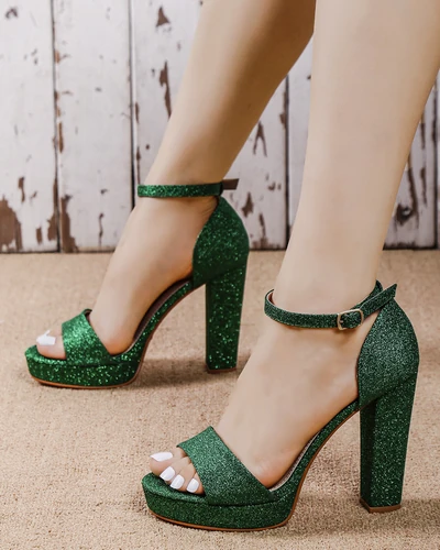 Royalfashion Glitter dámské sandály Vobetta