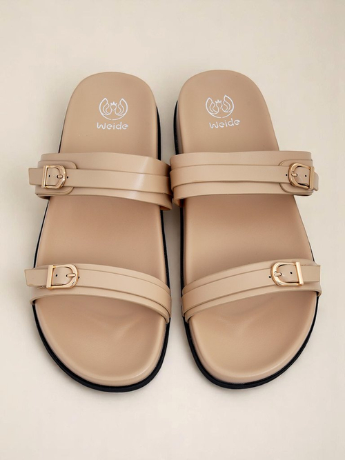 Royalfashion Жіночі шльопанці з екошкіри EcoTwins Slides