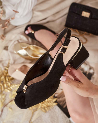 Royalfashion Жіночі босоніжки на стійці Sili