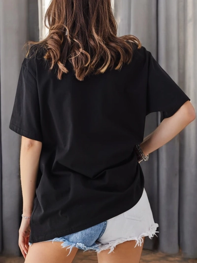 Royalfashion Dámské bavlněné tričko s potiskem