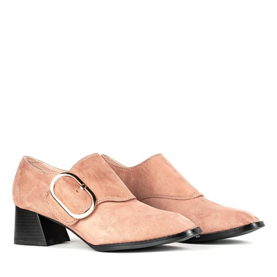 Růžové boty na sloupku Vermont - obuv 1