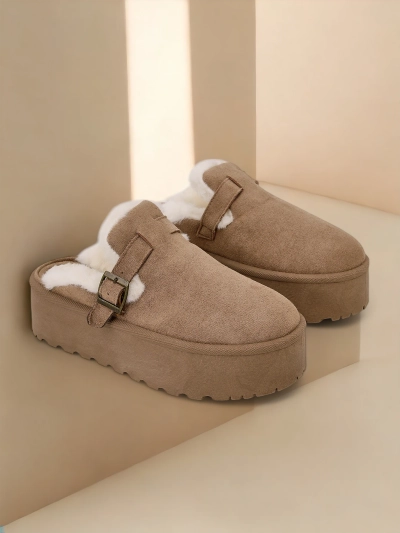 Dámské sněžné boty Royalfashion bez podpatků ve stylu sněžných bot Poctes