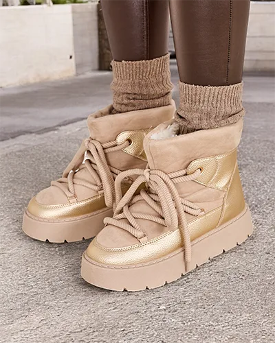 Dámské sněhule na šněrování Royalfashion Iniuc