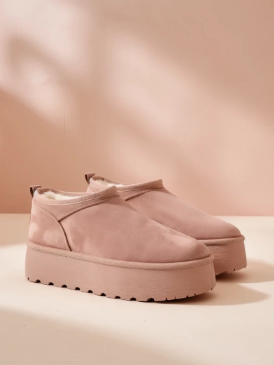 Royalfashion Dámské krátké boty a'la snow boots Ozozi