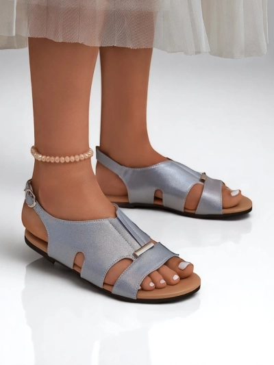 Royalfashion Dámské sandály na ploché podrážce Solea Comfort