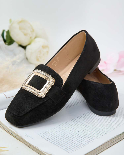 Royalfashion Жіночі мокасини з пряжкою Serbento