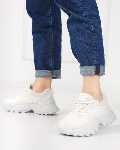 Dámské bílé sportovní tenisky Bayart - Obuv