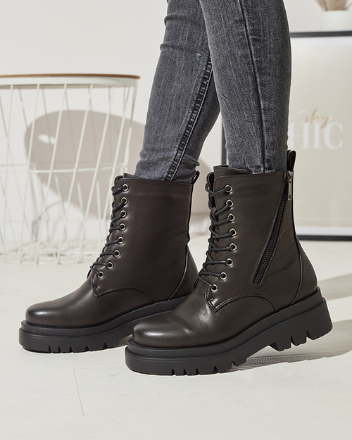 Жіночі черевики баггі чорного кольору Cemillo- Взуття