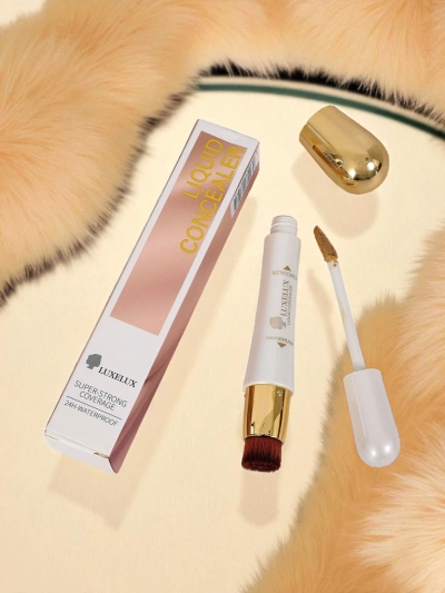 Aurelia Luxelux Concealer – tekutý korektor s hairbrush 24H Waterproof
