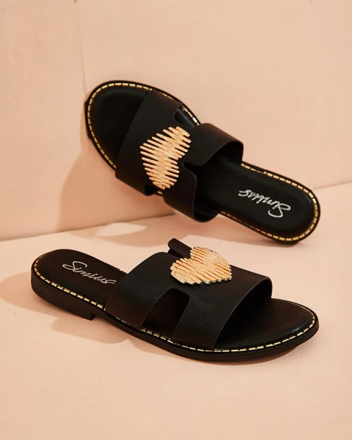 Royalfashion Жіночі шльопанці Olis на плоскій підошві