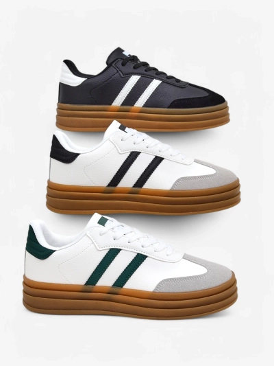 Royalfashion dámské sportovní tenisky s gumovou podrážkou Allexx