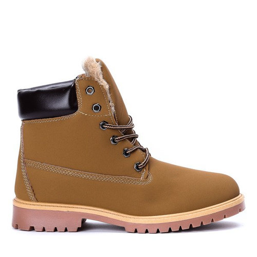 Ізольовані коричневі пішохідні черевики Rimma - Взуття 1