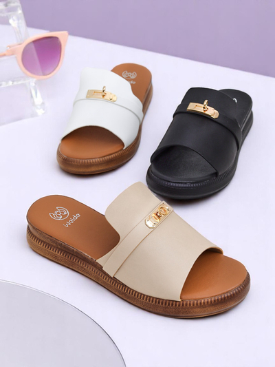 Royalfashion Жіночі босоніжки на плоскій підошві Raphsody