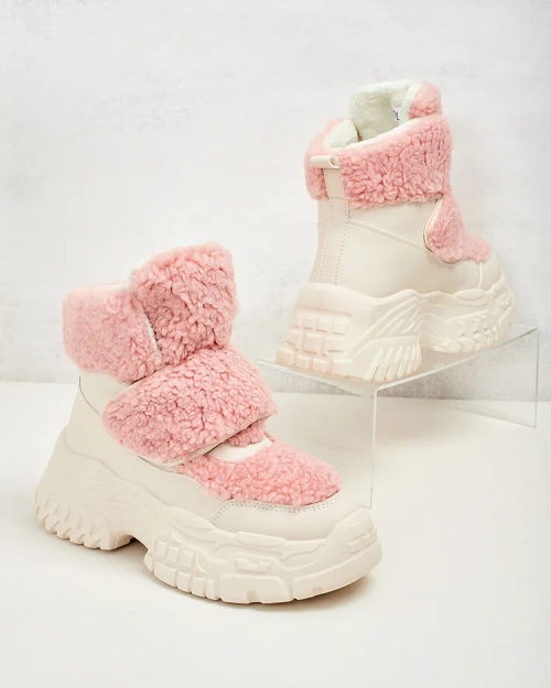 Жіночі снігоступи Royalfashion з овчиною Segulla