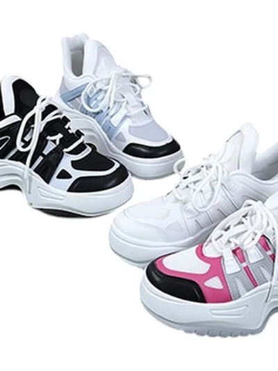 Royalfashion Dámské sportovní tenisky na silnější podešvi Loness