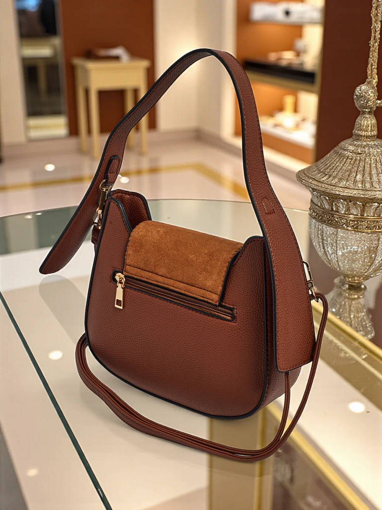 Malá dámská kabelka z eko kůže Golden Whisper