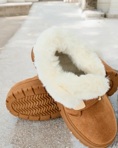 Royalfashion Жіночі короткі черевики а-ля снігоступи Dobis