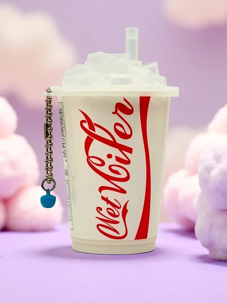 Зволожуючі серветки у декоративній упаковці у формі крижаної чашки 30шт