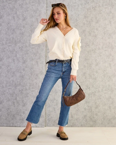 Жіночий светр Royalfashion без ґудзиків