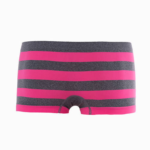 Сірі боксери в смужку кольору фуксії