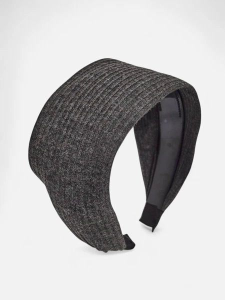 Royalfashion Gumička do vlasů - široká, žebrovaná