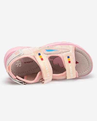 Босоніжки для дівчинки рожевого кольору Umaf- Shoes