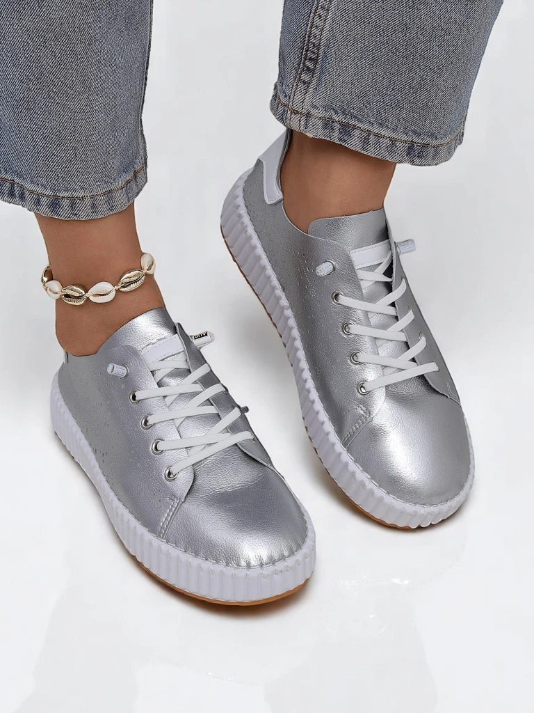 Royalfashion Dámské prolamované tenisky Luna Lace