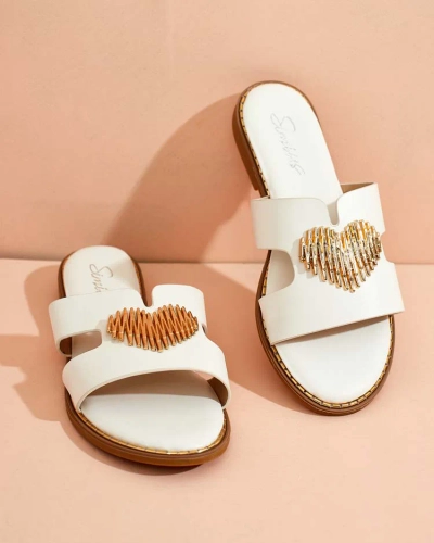 Royalfashion Dámské žabky s plochou podrážkou Olis