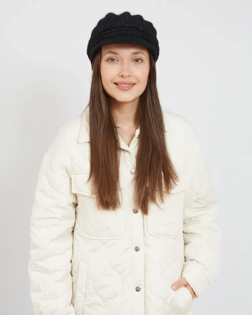 Жіноча беретка з козирком Royalfashion