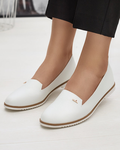 Білі жіночі мокасини Riorica- Footwear