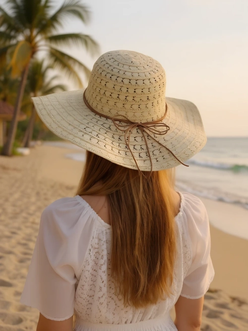 Royalfashion Солом'яний жіночий капелюх Convalia