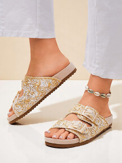 Royalfashion Жіночі босоніжки з пряжками Samorra